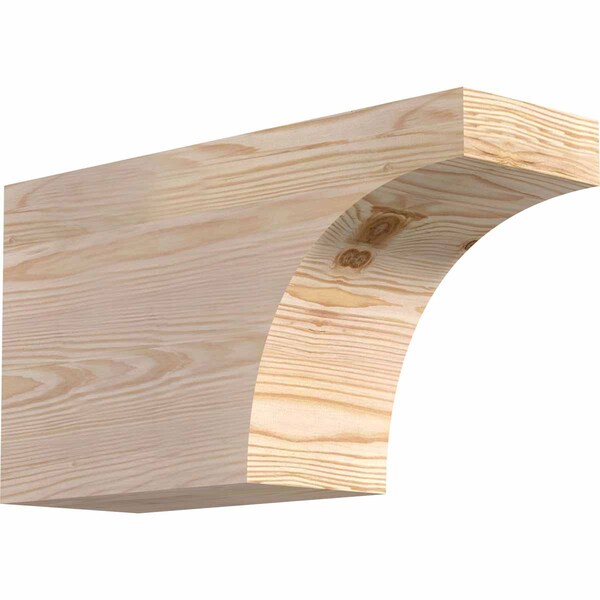 Ekena Millwork Huntington Smooth Rafter Tail, Douglas Fir, 5 1/2"W x 10"H x 18"L RFT06X10X18HUN00SDF - main